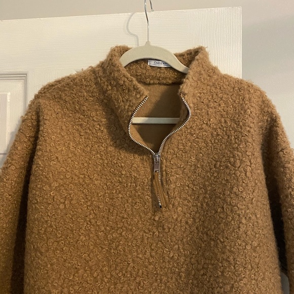 Teddy Fleece 1/4 Zip Sweater - Picture 2 of 4